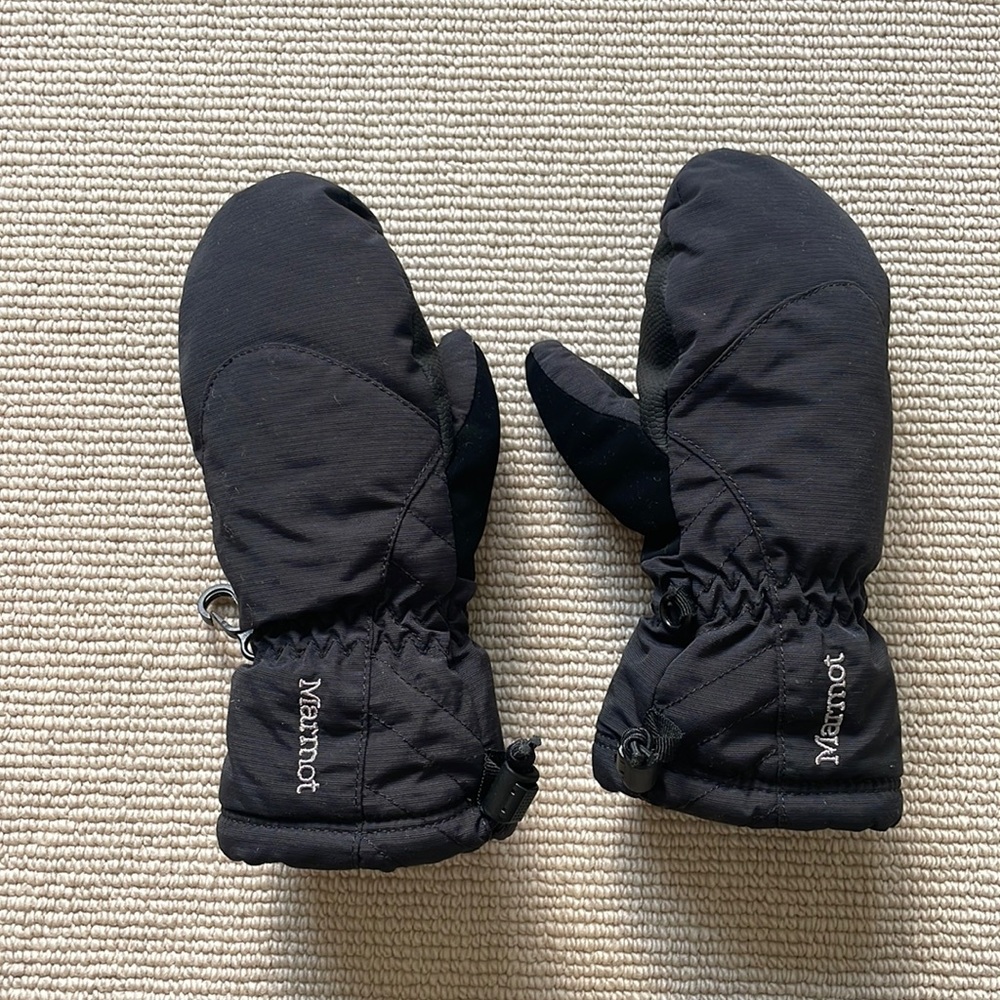 Marmot kids’ winter mittens